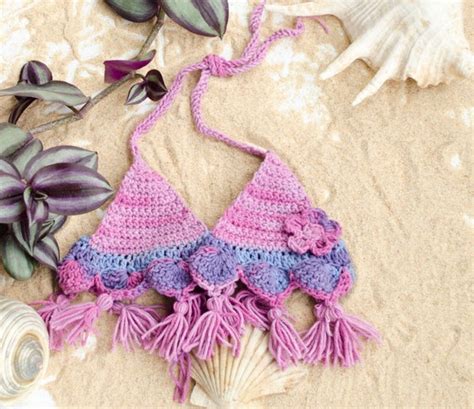 Crochet Bikini Baby Girl Swimsuit Boho Swimwear Toddler Etsy