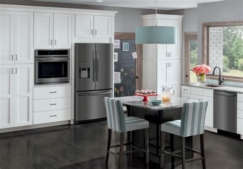 If you want to create a gorgeous look in your kitchen design, then the combination of slate appliances with white cabinets is the one you must know. Choosing Between Slate, Black Stainless Steel and Black ...