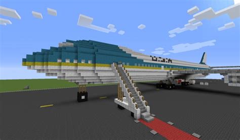 Air Force One Real Scale Minecraft Map