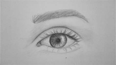 Drawing An Eye Menggambar Sketsa Mata Youtube