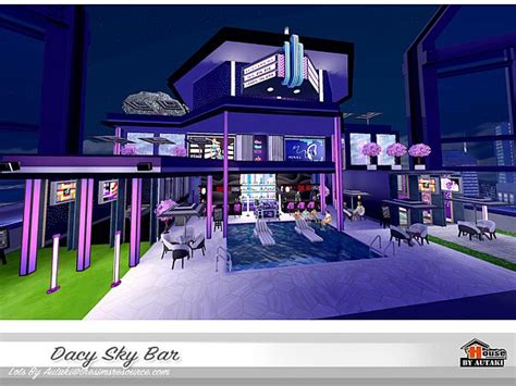 Dacy Sky Bar Nocc By Autaki From Tsr • Sims 4 Downloads