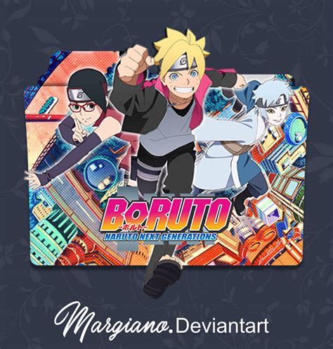 Boruto Naruto Next Generation Folder Icon By Margiano On Deviantart