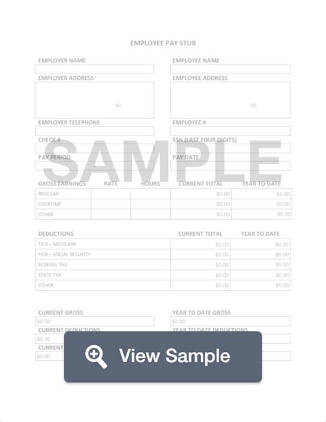 Free 1099 Pay Stub Template Tutoreorg Master Of Documents