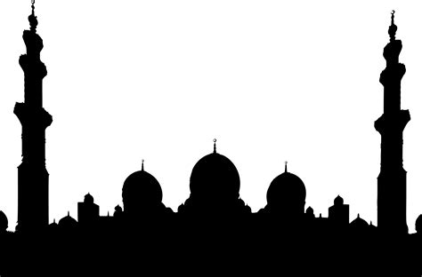Sheikh Zayed Mosque Sultan Qaboos Grand Mosque Silhouette Place Of
