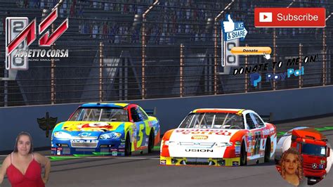Assetto Corsa Nascar Series Cars Test Race Indianapolis Speedway