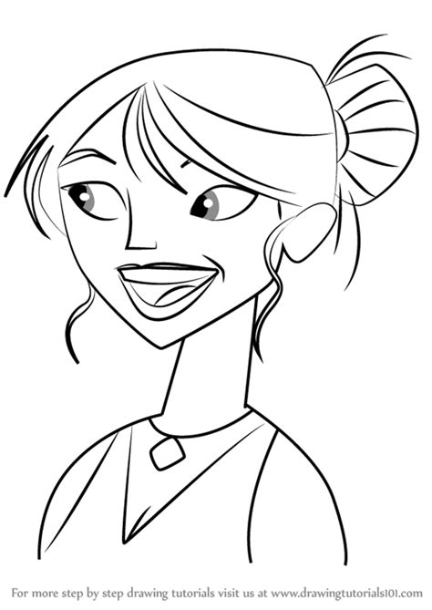 All the best mother cartoon drawing 36+ collected on this page. Learn How to Draw Reef's Mom from Stoked (Stoked) Step by ...