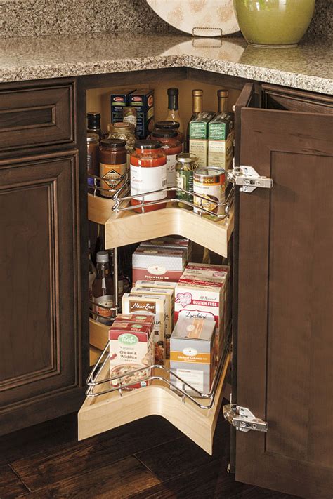 Cabinet lazy susans a lazy susan cabinet is ideal for organizing spices packaged foods and even small appliances. Thomasville - Organization - LAZY SUSAN PULLOUT