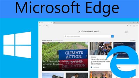 Como Cambiar Página De Inicio Microsoft Edge Windows 10 FÁcil
