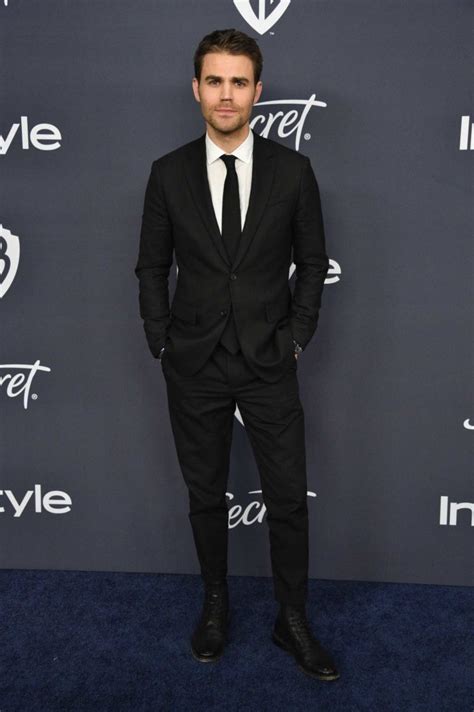 Paul Wesley Attends The St Annual Warner Bros And Instyle Golden