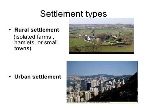 Settlement types di