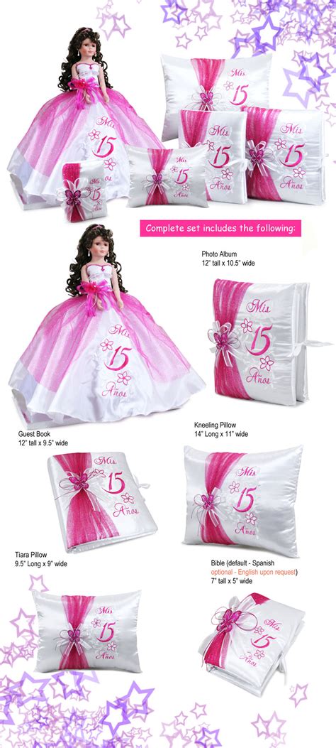 See more ideas about quinceanera gifts, quinceanera, gifts. Quinceanera Girls Birthday Doll Set Party Favor Album ...
