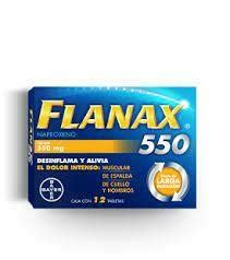 Flanax 550 Mg 12 Tabletas