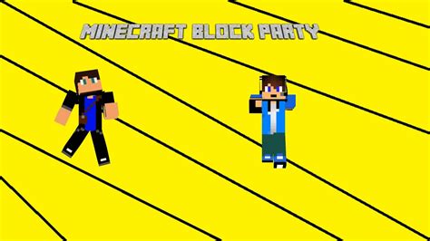 Minecraft Block Party Mini Game W Djfuturedo9 Youtube