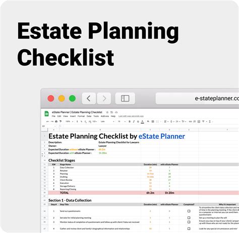Estate Planning Checklist For Lawyers