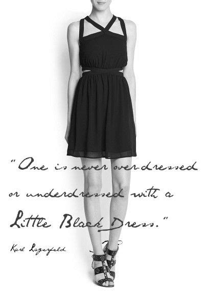 Chanels Karl Lagerfeld The Kaiser Little Black Dress Quote