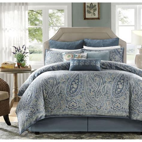 Hampton Hill Belcourt Comforter Set Multi Home Paisley Bedding