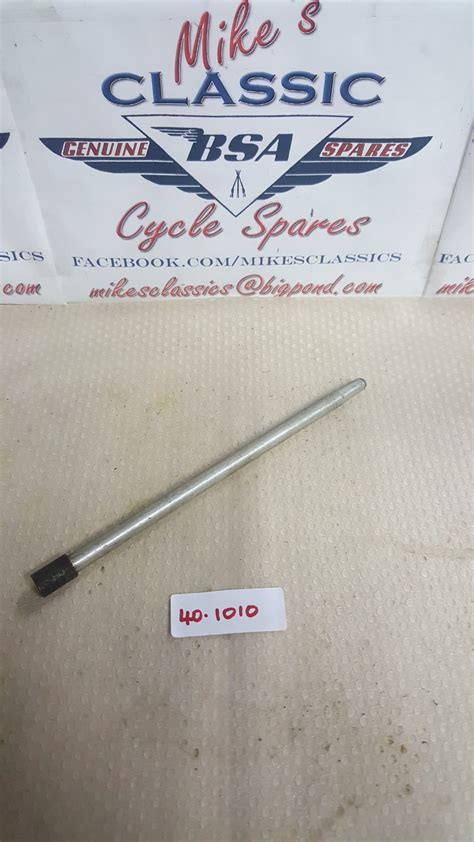 Nos Bsa B25 Push Rod 40 1010 Mikes Classic Cycle Spares
