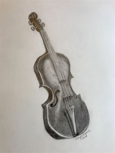 pencil drawing violin   pencil drawings drawings painting