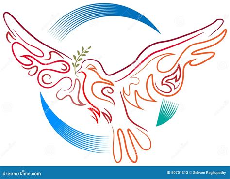 Peace Bird Logo Vector Illustration 11808816
