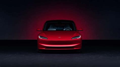 Tesla Dévoile La Model 3 Highland Un Nouveau Look Et Plus Dautonomie