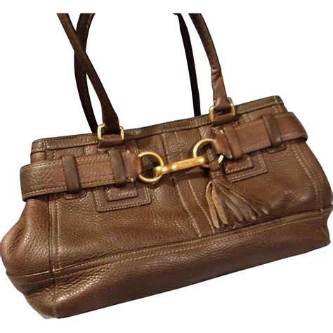 leather purse vintage coach iucn water
