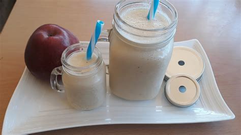 Apple And Banana Smoothie Youtube