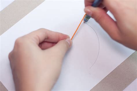 How To Draw A Perfect Circle Using A Pin 5 Steps With Pictures