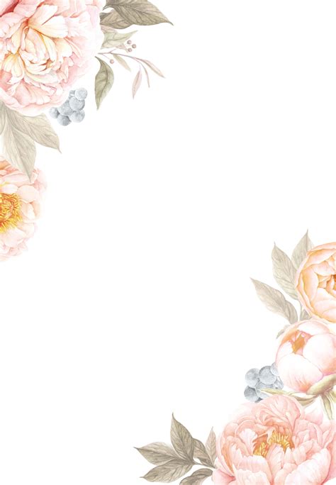 Floral Wedding Invitation Templates Free Wedding Invitations Designs