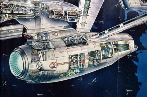 Starfleet Ships Enterprise A Cutaway By Christopher Cardwell Star