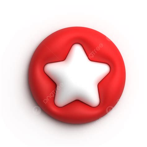 3d Red Star Icon Clipart Red Star Star 3d Star Png And Vector With