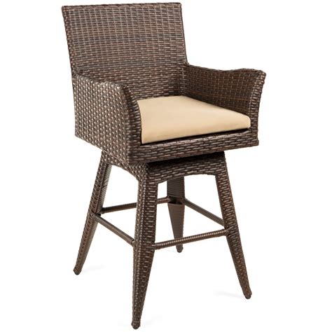 Best Choice Products Outdoor Patio Furniture All Weather Brown Pe