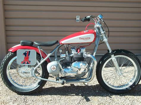 1960s Triumph Sonic Weld Flat Tracker Vintage Racing Motorcycles