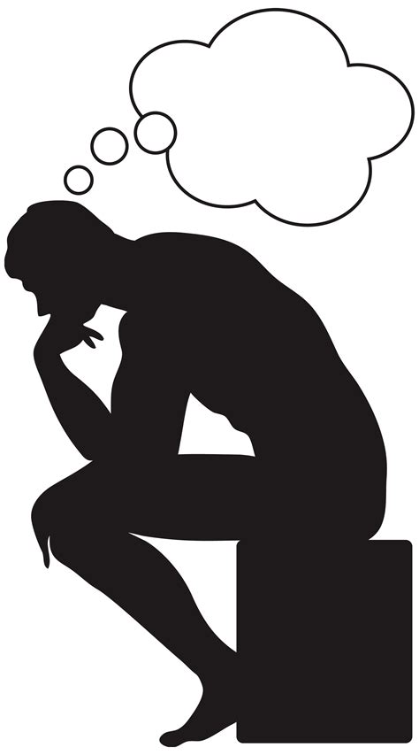 Free Thinking Man Cliparts Download Free Thinking Man Cliparts Png Images Free Cliparts On
