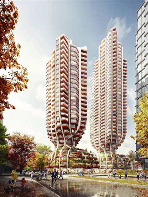 Uk Architects Design Condos Near Vancouvers Stanley Park As Tall