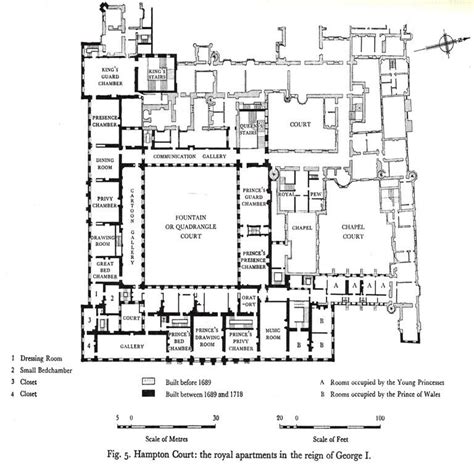 These include 19 state rooms, 52 royal and guest bedrooms, 188 staff bedrooms, 92 offices and 78 bathrooms. Kensington Palace Floor Plan | Kastelen
