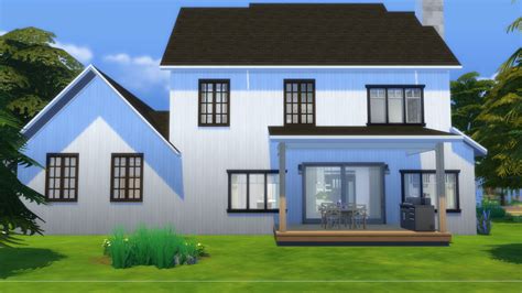 Modern Farmhouse By Vulpus At Mod The Sims 4 Sims 4 Updates