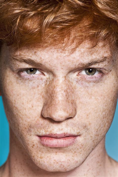 red hot thomas knights photo series explores visiblity of redheaded men huffpost