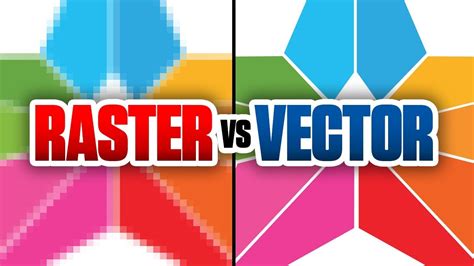 Raster Bitmap Vs Vector Graphics Youtube