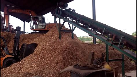 Wood Chip Production Youtube
