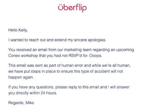 12 Tips For An Apology Email If You Messed Up Templates