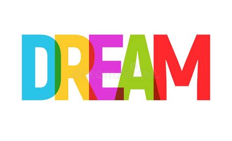 Dreams Word Clipart