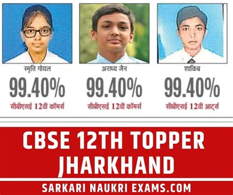 Cbse 12th Toppers 2024 Who Are Science Art And Commerce Toppers