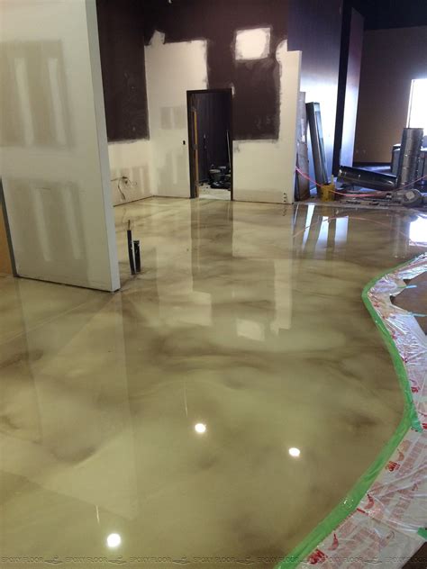 Concept Epoxy Floors By Designers Sandj Thompson Lean