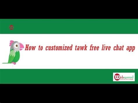 Messaging and chat plugins developed by shopify geeks and our partners. How to customized tawk free live chat app - YouTube