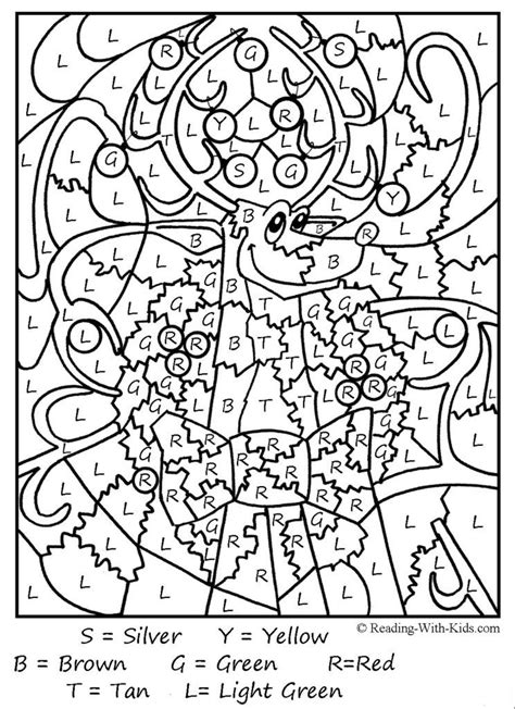 Coloring Page Free Color By Number Printables For Adults Free