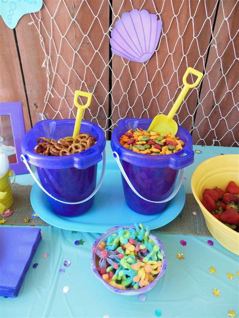 Twin mom refreshed is a place where you can find easy, simple, and play based toddler activities and. Storage Grace: Little Mermaid 4th Birthday Party | Ocean ...