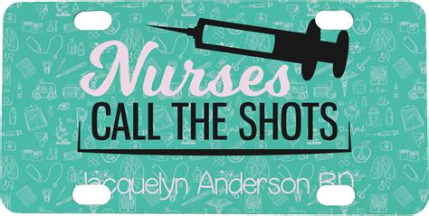 In the united states, the appearance of license plates is frequently chosen to contain symbols, colors, or slogans associated with the issuing jurisdiction, which are the 50 u.s. Nursing Quotes Mini / Bicycle License Plate (Personalized) - YouCustomizeIt