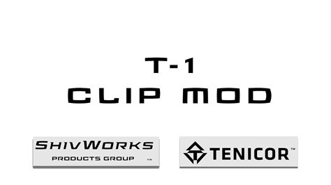 Shivworks Tenicor Collaboration T 1 Clip Mod Youtube