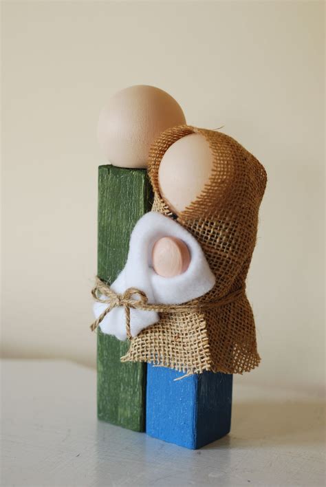 Craft Me This Simple Wooden Nativity