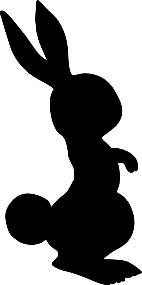 23 Cute Bunny Rabbit Silhouettes And Clipart The Graphics Fairy